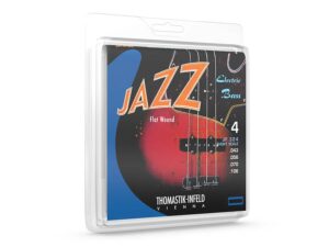 string set bass, nickel flatwound, shortscale 32", 043-056-070-106
