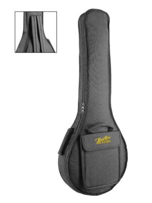 bag for tenor banjo or guitar banjo, height: 100 cm., black, 21 mm. padded nylon
