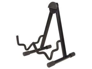 semi-foldable stand, A-model, metal, black, universal guitar
