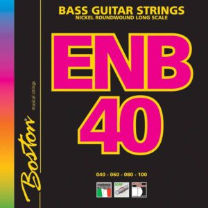string set electric bass, nickel roundwound, light, 040-060-080-100 longscale