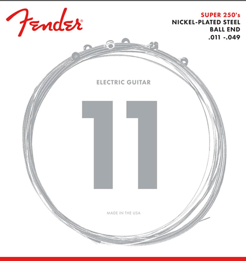 string set electric, nickel roundwound, medium, 011-014-018-028-038-049
