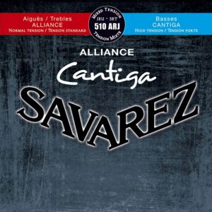 string set classic, KF composite fiber, Cantiga basses, hybrid tension