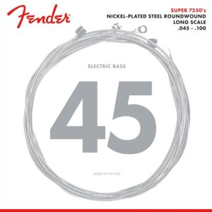 string set electric bass, nickel roundwound, medium light 045-065-080-100