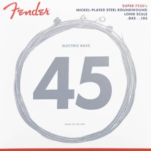 string set electric bass, nickel roundwound, medium 045-065-085-105
