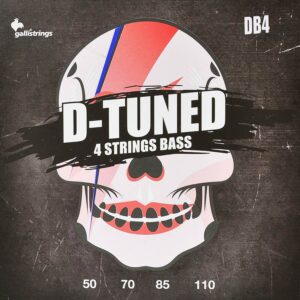 string set electric bass, drop tuning, nickel roundwound, 050-070-085-110