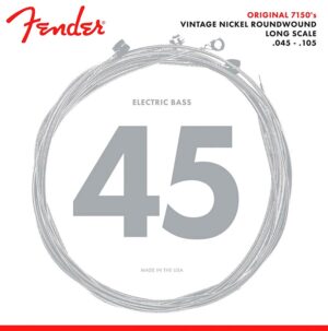 string set electric bass, pure nickel roundwound, medium 045-065-085-105