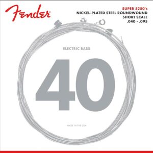 string set electric bass, nickel plated steel, shortscale 30", extra light 040-060-075-095