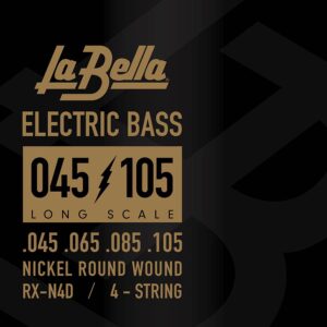 string set electric bass, nickel round wound, 045-065-085-105