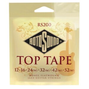 string set electric monel flatwound 12-52