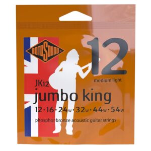 string set acoustic phosphor bronze wound 12-54, medium light