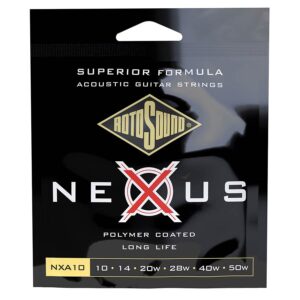 string set acoustic coated phosphor bronze 10-50, extra light