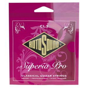 string set classic 573 Pro rectified nylon trebles & silverplated basses, high tension