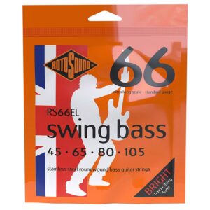 string set electric bass stainless steel 45-105, standard gauge, extra long scale