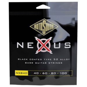 string set electric bass coated 40-100, hybrid gauge