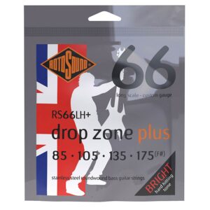 string set electric bass stainless steel 85-175 Drop Zone Plus, custom gauge