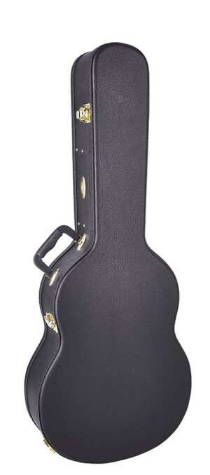 case for classic guitar, wood, shaped model