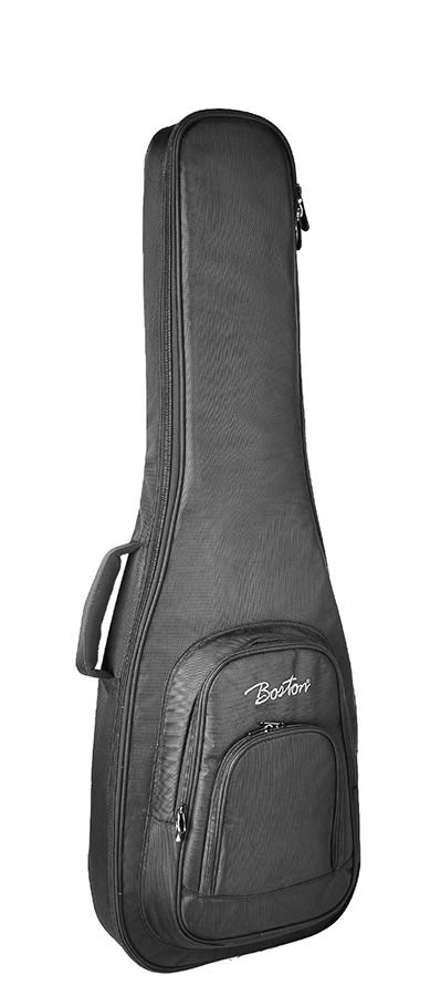 deluxe gigbag for electric guitar, 25mm padding, 1680D material, with two backstraps