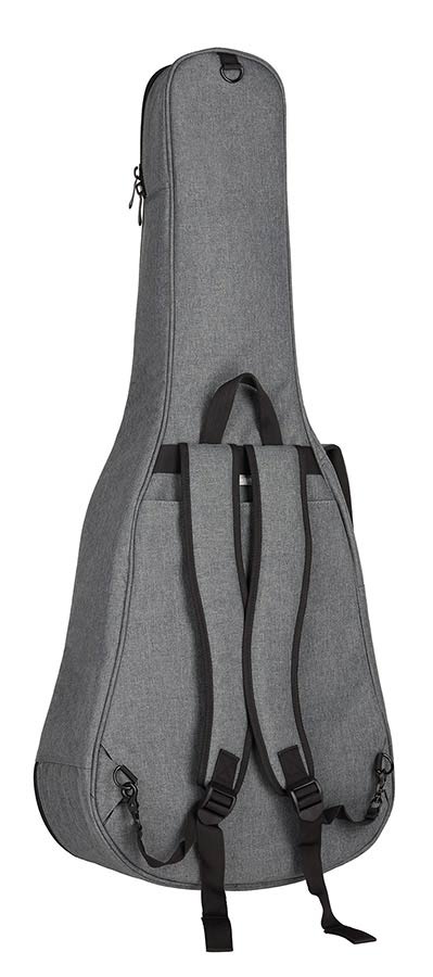 deluxe gigbag for classical guitar, 25mm padding, 1680D material, with two back straps - Afbeelding 3