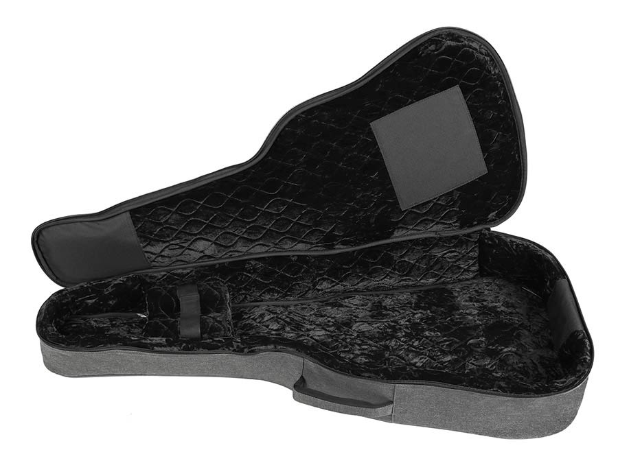 deluxe gigbag for classical guitar, 25mm padding, 1680D material, with two back straps - Afbeelding 5