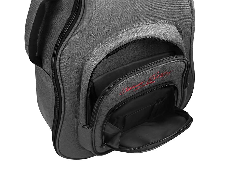 deluxe gigbag for classical guitar, 25mm padding, 1680D material, with two back straps - Afbeelding 7
