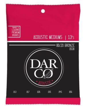 string set acoustic 80/20 bronze, medium 013
