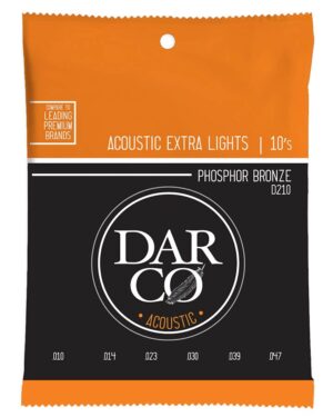 string set acoustic phosphor bronze, extra light 010