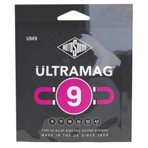 string set electric type 52 alloy wound 9-42, super light