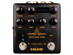 effects pedal dual acoustic guitar simulator OPTIMA AIR