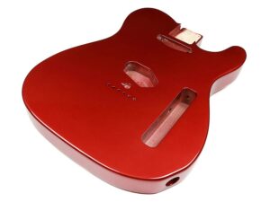 vintage body Teaser model (made in Japan), 3 piece alder, candy apple red PU