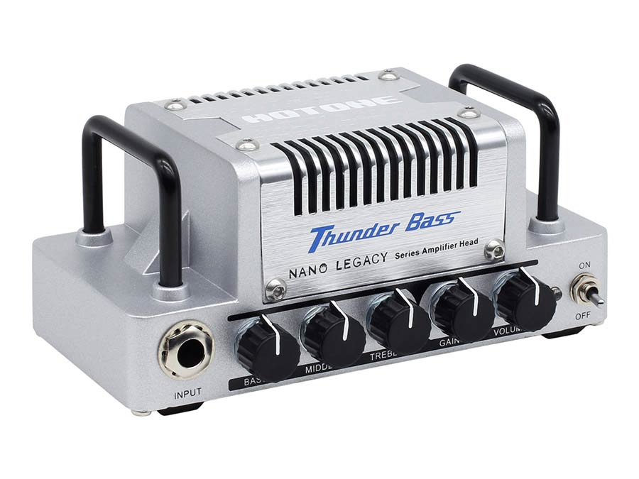 bass amplifier head THUNDER BASS, 5W class AB, with 18v PSU - Afbeelding 2