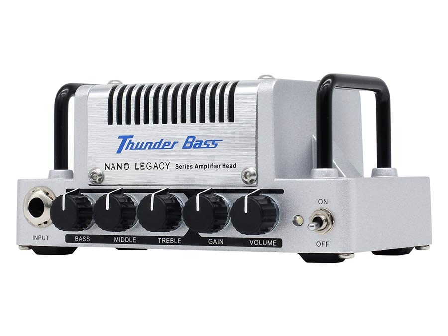 bass amplifier head THUNDER BASS, 5W class AB, with 18v PSU - Afbeelding 3