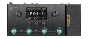 amp modeler and effects processor AMPERO, with 18V PSU