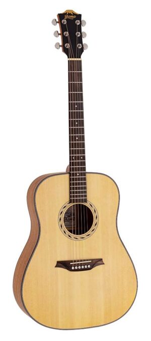 BAB1 Bromo Blanc Series dreadnought guitar