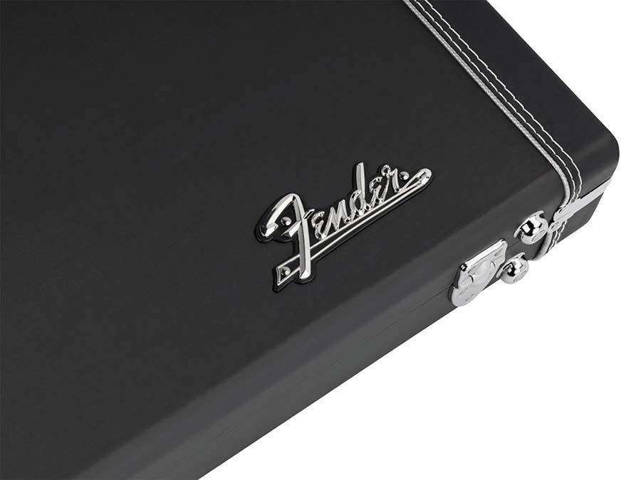 Ombré guitar case for Strat/Tele, Silver Smoke gradient colour, matching plush interior - Afbeelding 6