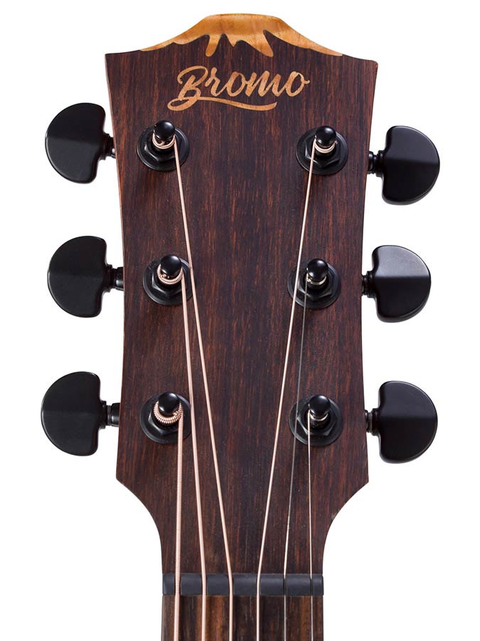 Hillside auditorium guitar with solid spruce top, mahogany b&s, cutaway, amara ebony fb, natural - Afbeelding 13