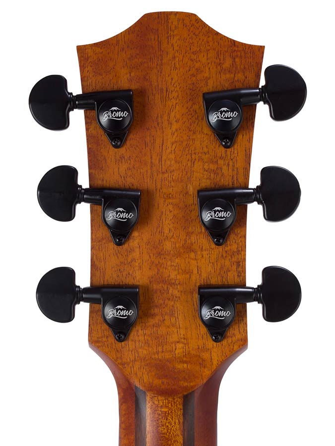 Hillside auditorium guitar with solid spruce top, mahogany b&s, cutaway, amara ebony fb, natural - Afbeelding 14