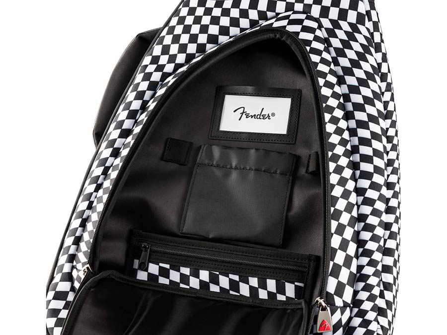 FE620 electric guitar gig bag, checkerboard - Afbeelding 5