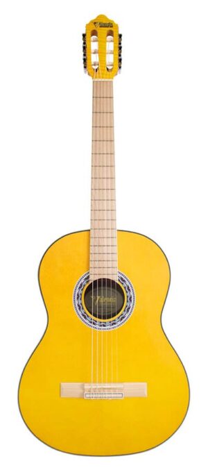 classic guitar 4/4, sitka spruce & mahogany, yellow