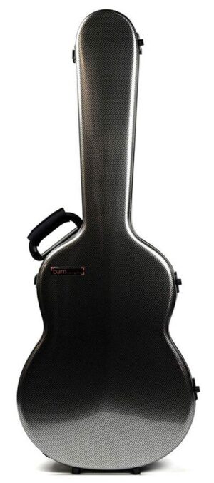 classic guitar case, silver carbon