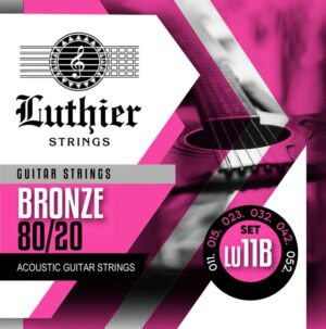 string set acoustic 80 -20 bronze wound, 011 -052