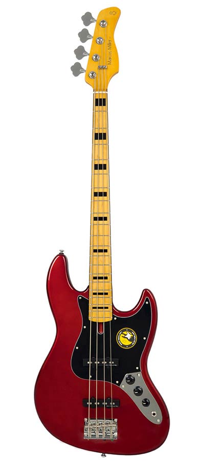 Sire Basses V5 Series Marcus Miller alder 4-string passive bass guitar candy apple red