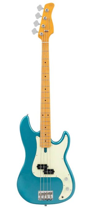 alder 4-string passive bass guitar tide pool