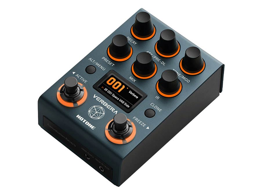 convolution reverb effects processor VERBERA, with 9V power supply - Afbeelding 2
