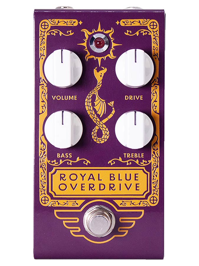 effect pedal Royal Blue Overdrive - handwired