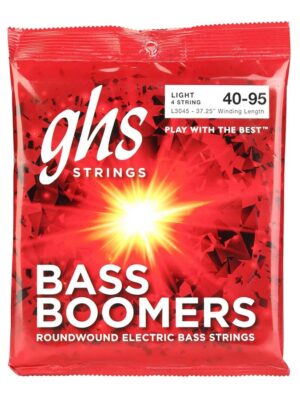 string set electric bass, roundwound, 040-055-075-095