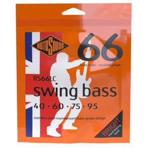 string set electric bass stainless steel 40-95, medium gauge