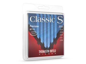 string set classic, precision flatwound, 010-014-018-024-031-038