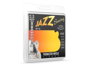 string set electric, nickel flatwound, 010-014-018-023-033-044