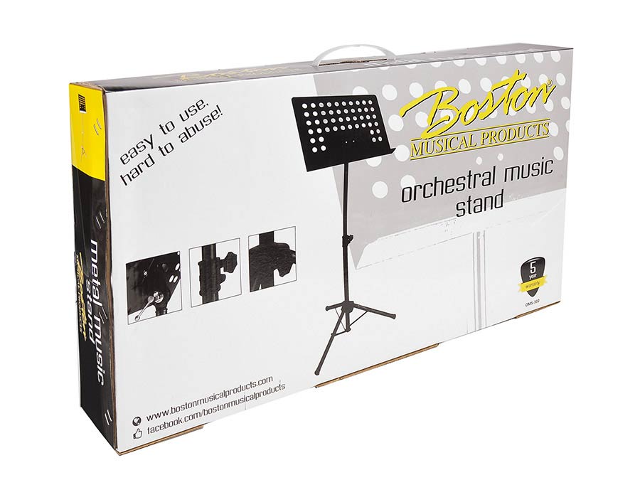 metal music stand, black, perforated desk, desk size 48x35cm - Afbeelding 8