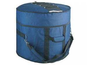 deluxe floor tom gig bag, black-blue, 15 mm. padded hardfoam, 14"